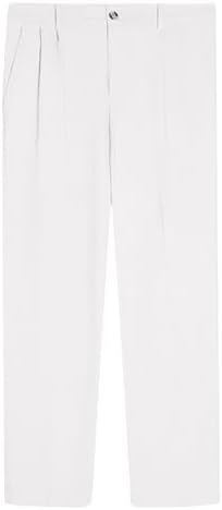 Premium Business Pants Cotton Linenstraight leg lightweight breathable summer formal wear