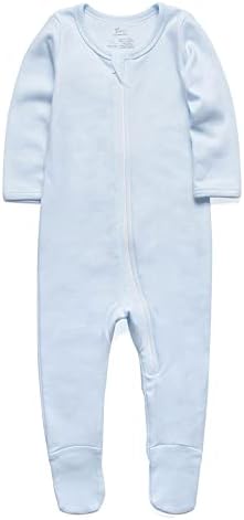 O2 Baby Kids Organic Cotton Zip-Front Sleep Pj Set