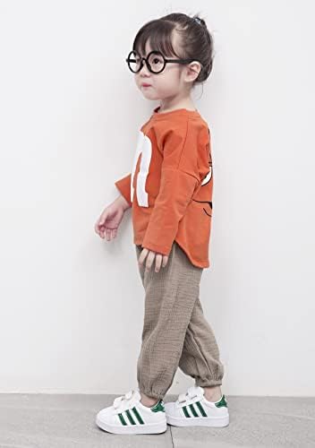BULINGNA toddler girl casual harem pants for summer