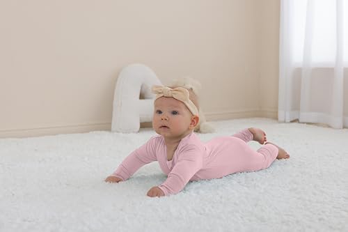GUISBYFootless Pajamas for Babies with Soft Cotton and Zippers