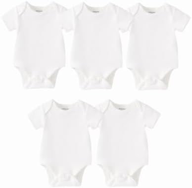 Comfortable Stylish 5-Piece Unisex Onesies