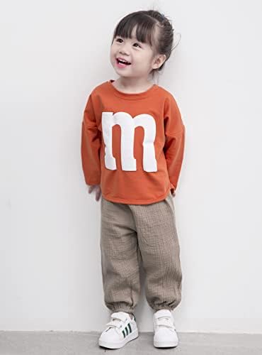 BULINGNA toddler girl casual harem pants for summer