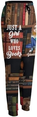 Personalized Book Lover Sweatpants