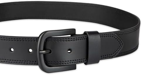 Dickies Mens Casual Leather Belt Work Inspired Design Premium Quality Adjustable Fit