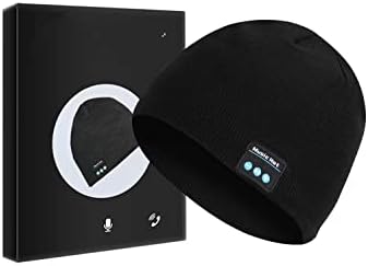 Miserwe Unisex Wireless Beanie Hat with Exquisite Packaging