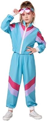 Cuteshower Retro Hip Hop Tracksuit for Kids