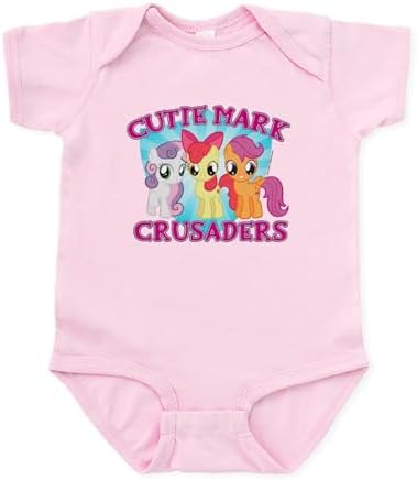 CafePress My Little Pony Cutie Mark Baby Light Bodysuit Soft Adorable