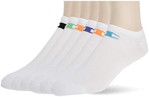 Champion Womens No-Show Socks Athletic Cushioned Socks 6-Pair Pack