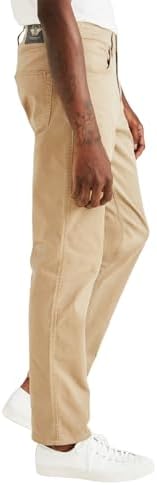 Durable Straight Fit Khaki Pants for Men