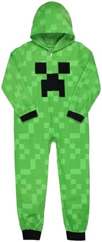 Minecraft Kids Fleece analysis CREPEE Pajama Set