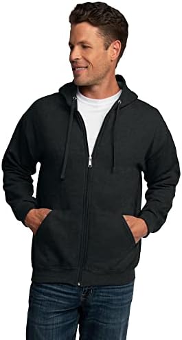 Fruit of the Loom Mens Unisex Full Zip Fleece