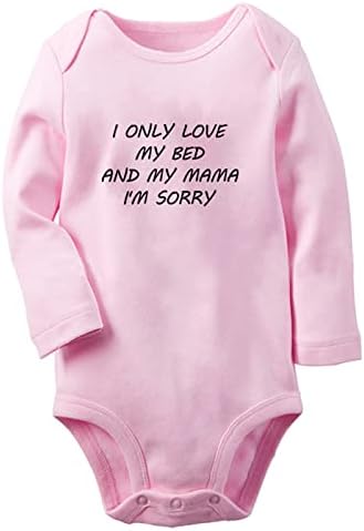 iDznUNIQLOVE Bed Mama Funny Romper