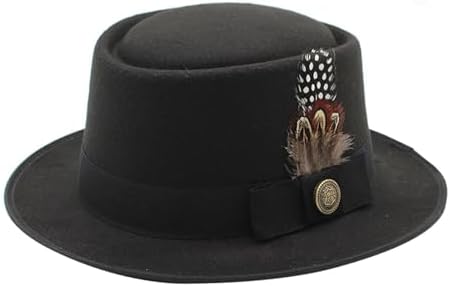 Generic Short Brim Fedora Hats for Men Women