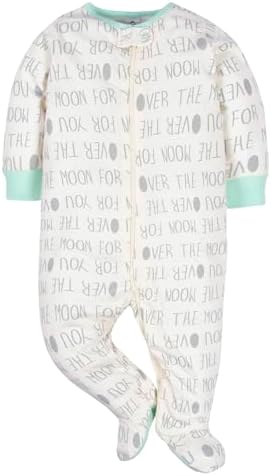 Gerber Baby Boys 4-Pack Sleep N Play Footies with Machine Wash Softness
