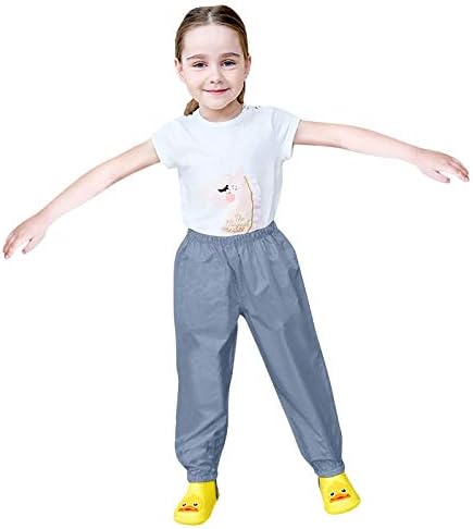 RNTOP Kids Waterproof Rain Coats Pants