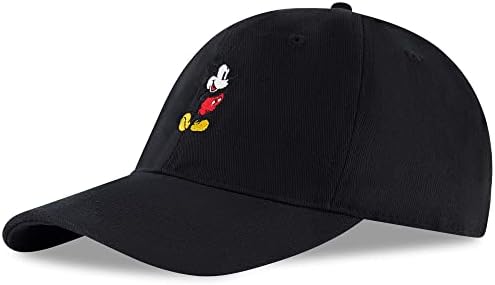 Disney Mens Baseball Cap Mickey Mouse Adjustable Hat
