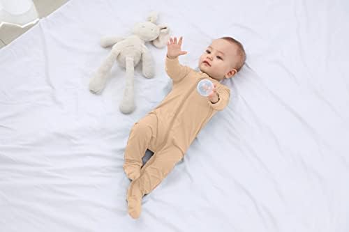 Guisby Bamboo Footed Pajamas for Babies