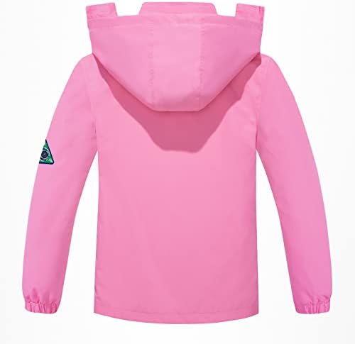Perfect for Kids Waterproof Rain Jacket for Boys Girls