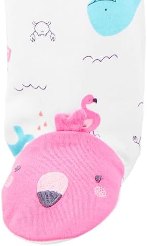 Adorable Animal Footed Sleep Play Majors for Baby Girls