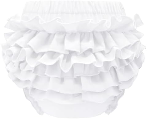 Sarfel Toddler Diaper Covers Soft Ruffled Breathable and Stylish