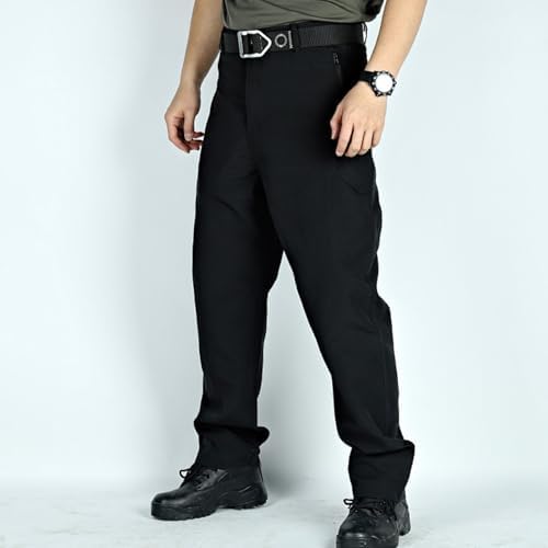 High-Quality Mens Rip-Stop Cargo Pants Waterproof Multi-Pockets