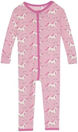 KicKee Pants Print Convertible Sleeper with Zipper