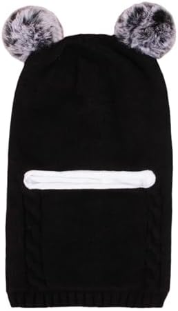 Cuddle Easy Knit Winter Beanie with Scarf for Babies