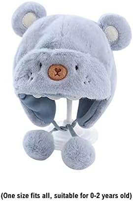 Cartoon Faux Fur Winter Hat for Kids