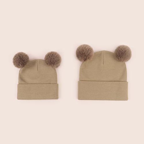 Christmas Newborn Baby Beanie Hat with Knot