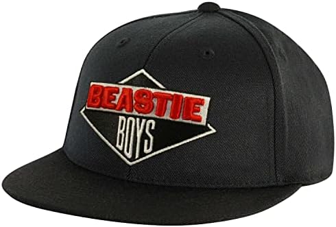 Beastie Boys Mens Diamond Logo Snapback Cap Black