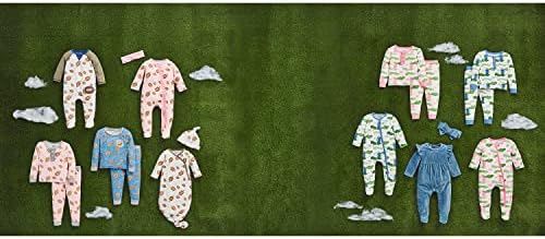 Mud Pie Baby Girl Navy Rib Velour Sleeper Set