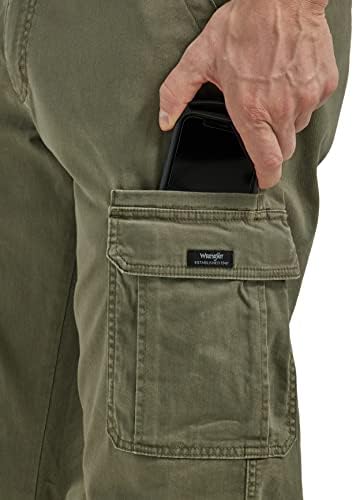 Relaxed Fit Stretch Cargo Pants - Men