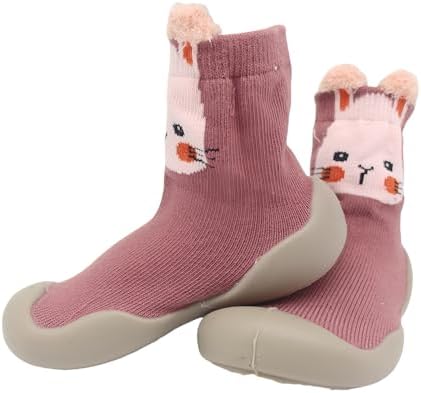 Icosylify Baby Boys Girls First Walking Shoes Anti-Slip Soft Sole