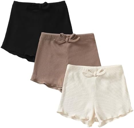 Cool SBOWO Toddler Girl Shorts Play 3 Pack