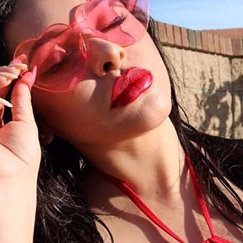 2Pcs Heart Shaped Sunglasses for Valentines Day