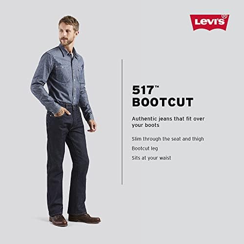 Levis Mens 517 Boot Cut Jeans