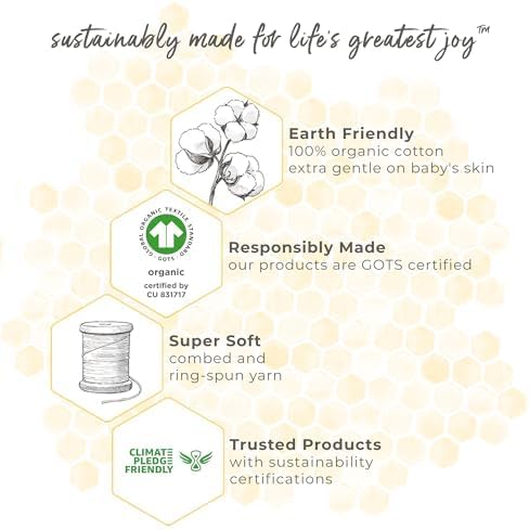 Burts Bees Baby - Soft Organic Collection - Long Sleeve Set for Girls