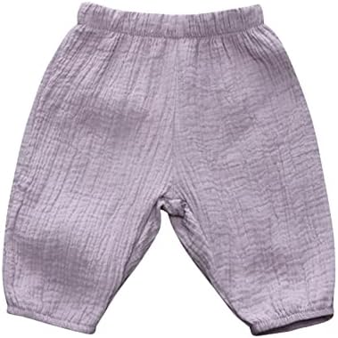5T Gingham Plaid Harem Pants for Baby Girls