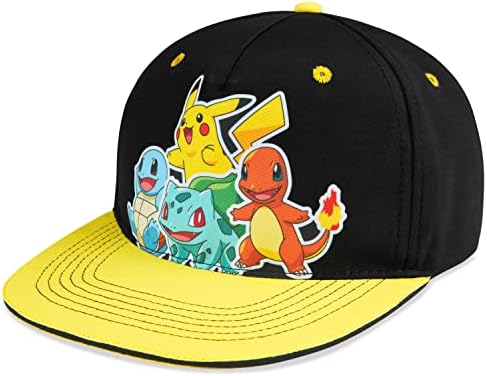 Pokemon Bucket Hat for Kids Adjustable