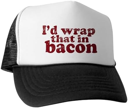 CafePress Bacon Adjustable Snapback Hat