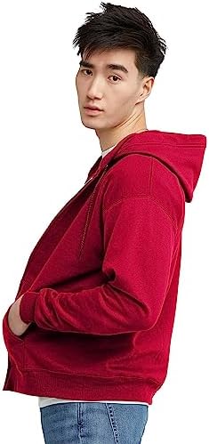 Hanes Mens EcoSmart Fleece Full-Zip Hoodie