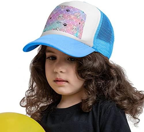 Cute Adjustable Baseball Cap for Kids Ages 4-10