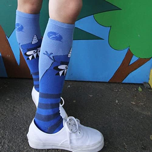 TeeHee Crazy Fun Knee High Socks for Women Party Events