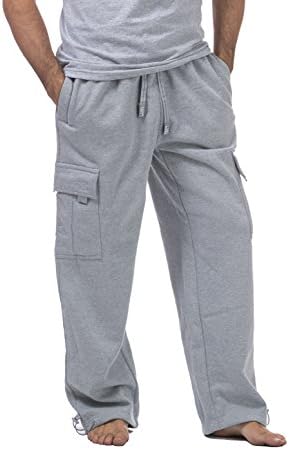 Pro Club Mens Heavyweight Fleece Cargo Pants