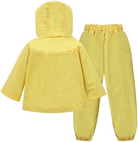 LZH Girls Waterproof Rain Jacket Stay Dry in Style