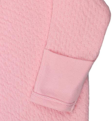HonestCompany Baby Organic Cotton Matelasse Kimono Coverall Gray Heather 18 Months