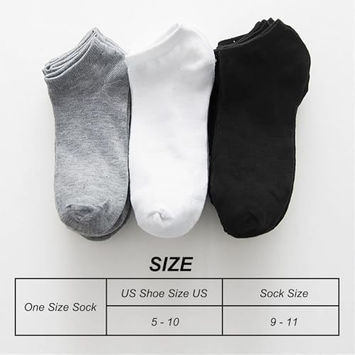 RICHBULL 200-Pair Ankle Socks