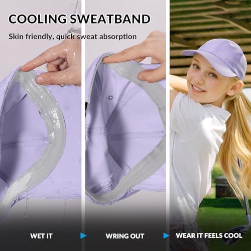 Sukeen Kids Sun Hat Lightweight Breathable UPF50 Protection for Baseball