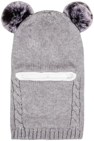 Baby Winter Hat Scarf Set with Gloves for Girls and Boys