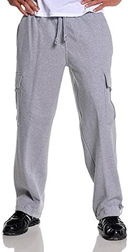 Pro Club Mens Heavyweight Fleece Cargo Pants